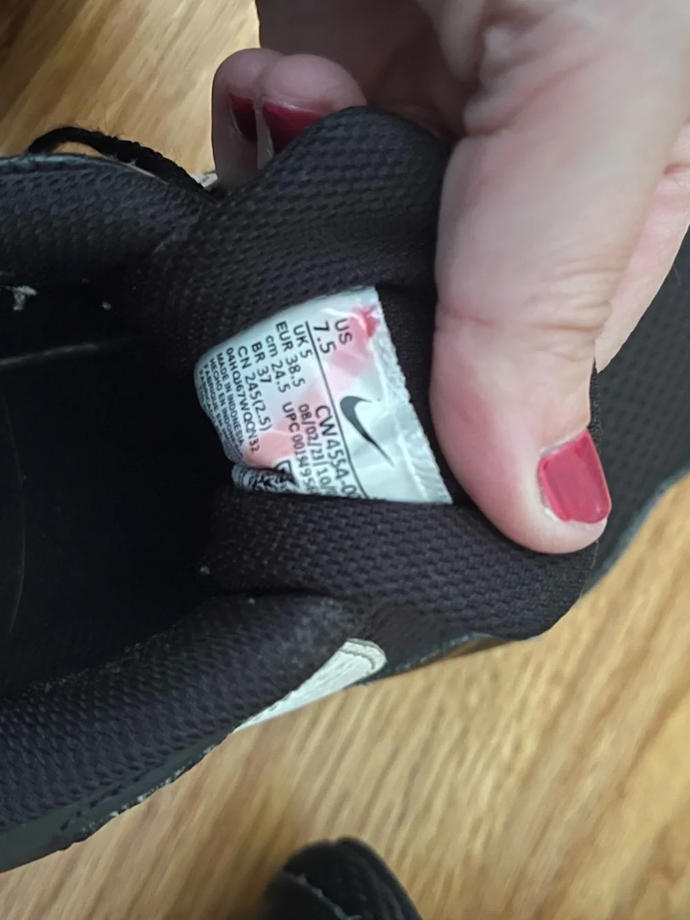 Women’s Nike Air Max SC Size 7.5 Black